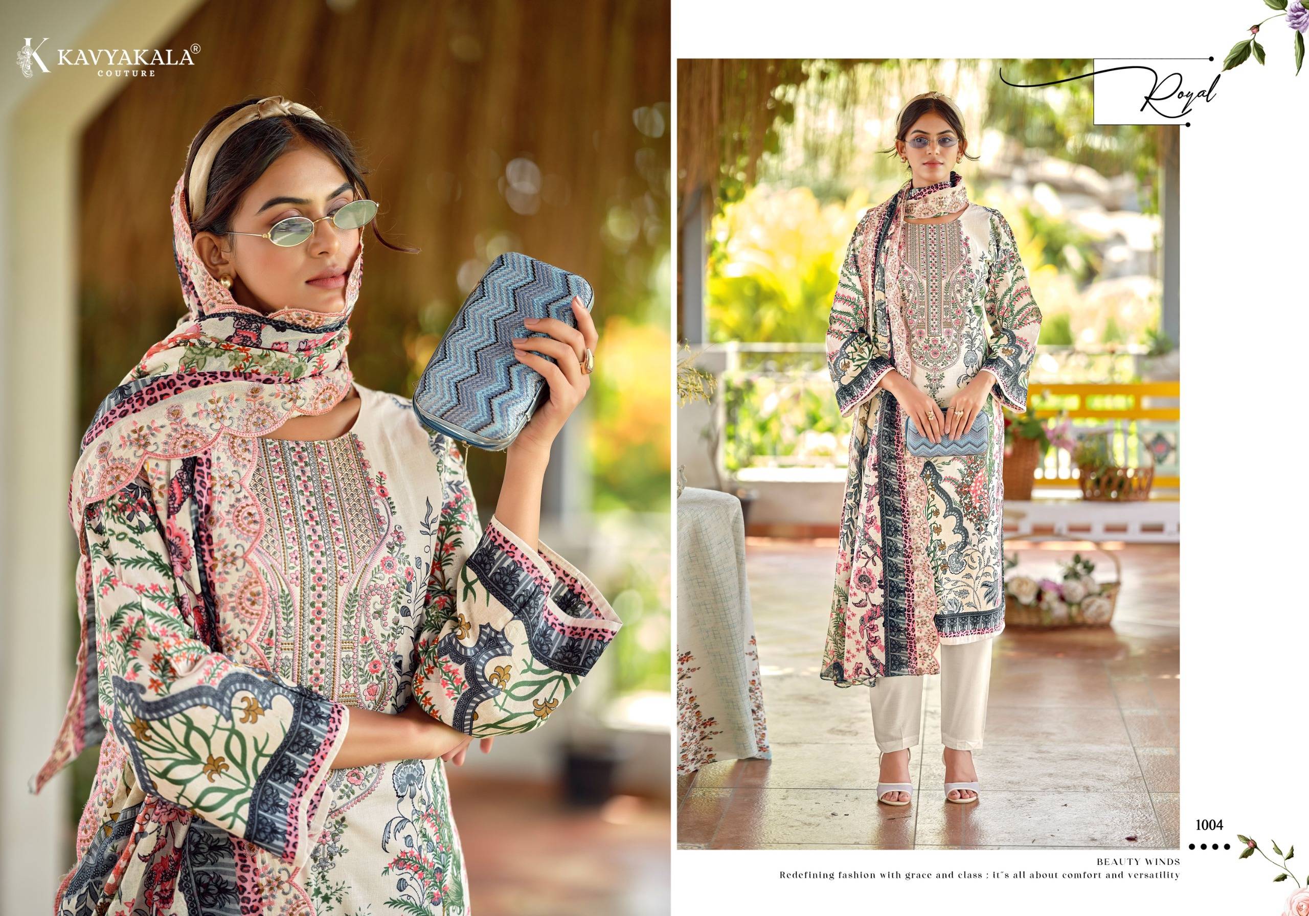 Zarina By KAVYA‎‎ KALA 1001 To 1006 Series Beautiful Festive Suits Stylish Fancy Colorful Casual Wear & Ethnic Wear Lawn Cotton Print Dresses At Wholesale Price
